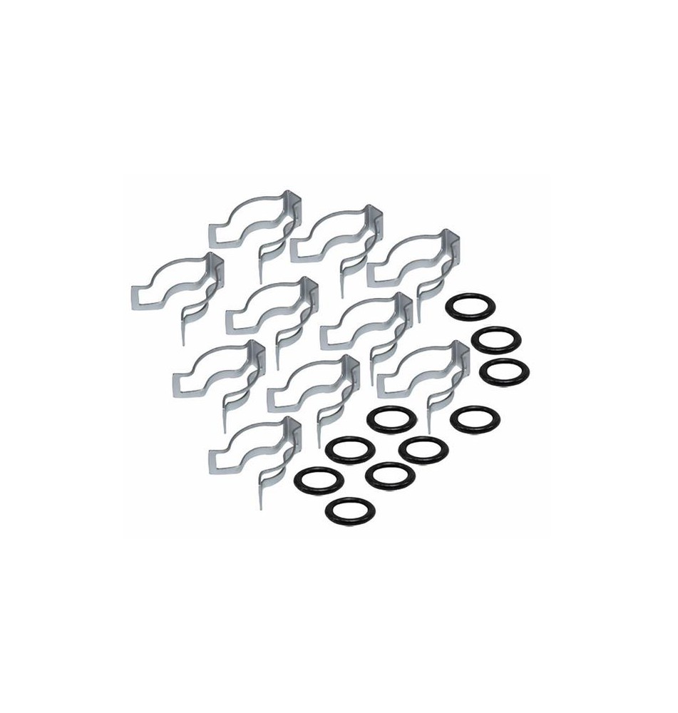 Clip e o-ring (pack de 10 uni)