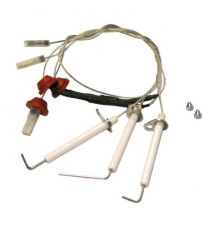 Sonda ionização + elétrodos